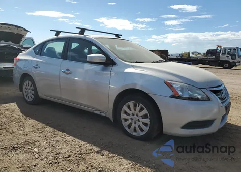 2013 Nissan Sentra S из США, поврежденный, VIN 3N1AB7AP3DL686307